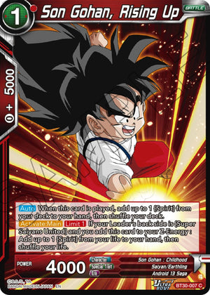 Son Gohan, Rising Up [BT30-007]