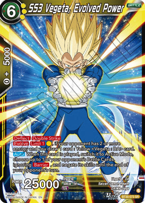 SS3 Vegeta, Evolved Power [BT30-073]