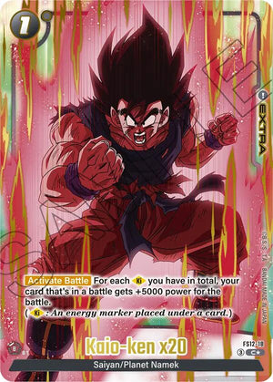 Kaio-ken x20 (Gold) [FS12-18]