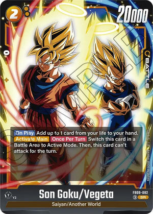 FB09-082 Son Goku/Vegeta