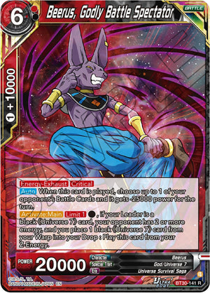 Beerus, Godly Battle Spectator [BT30-141]
