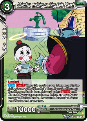 Chiaotzu, Training on King Kai's Planet [BT30-120]