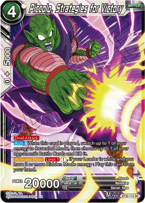 BT30-113 Piccolo, Strategies for Victory