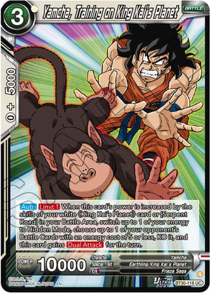 Yamcha, Training on King Kai's Planet [BT30-118]