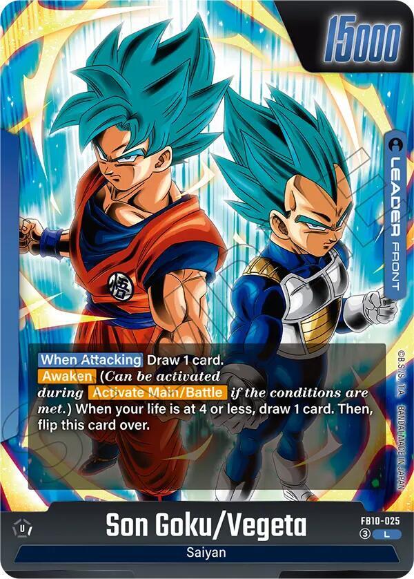 Son Goku/Vegeta // Vegito (Back)