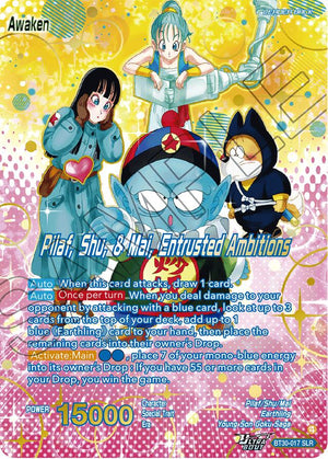 BT30-017 Pilaf, Shu, & Mai // Pilaf, Shu, & Mai, Entrusted Ambitions (SLR)