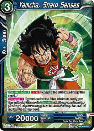 Yamcha, Sharp Senses [BT30-022]
