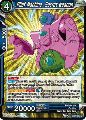 Pilaf Machine, Secret Weapon [BT30-037]