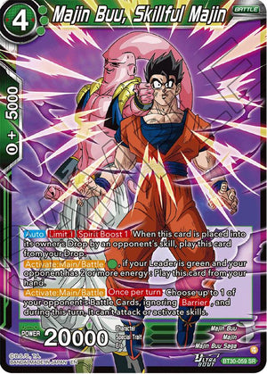 BT30-059 Majin Buu, Skillful Majin