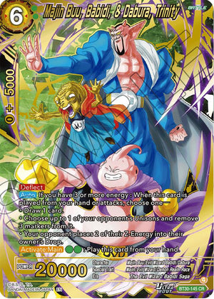 Majin Buu, Babidi, & Dabura, Trinity [BT30-145]