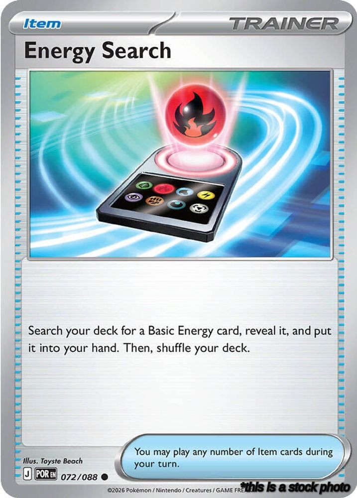 Normal Energy Search [072/088 Lightly Played ]