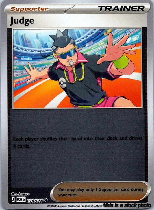 Reverse Holofoil Judge [076/088 Near Mint ]