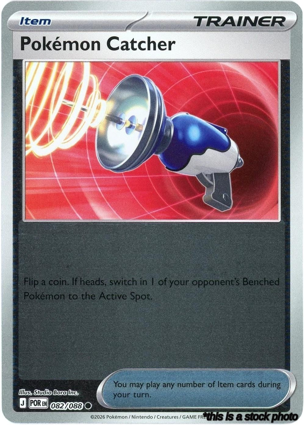 Reverse Holofoil Catcher [082/088 Near Mint ]