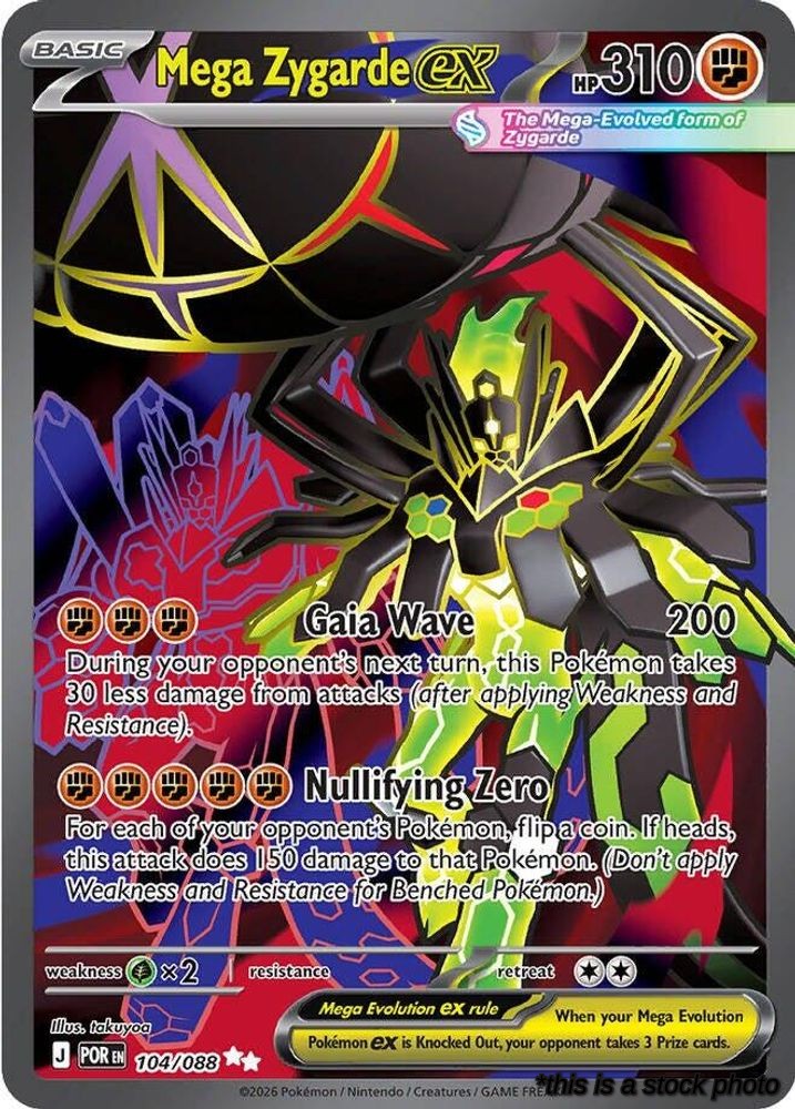 Mega Zygarde ex - 104/088