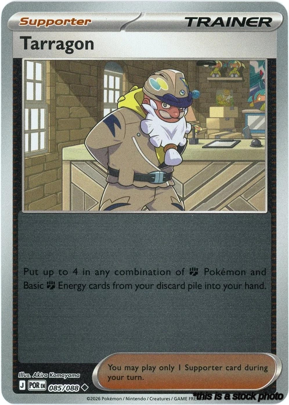 Reverse Holofoil Tarragon - 085/088 [085/088 Near Mint ]