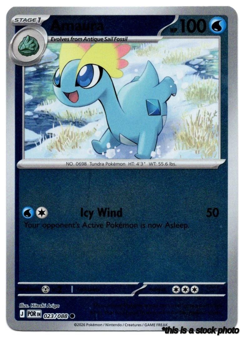 Reverse Holofoil Amaura [023/088 Near Mint ]