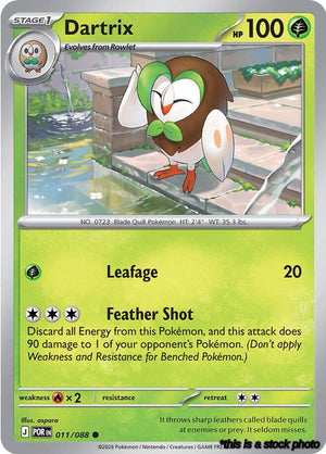 Common Dartrix [011/088 Near Mint ]