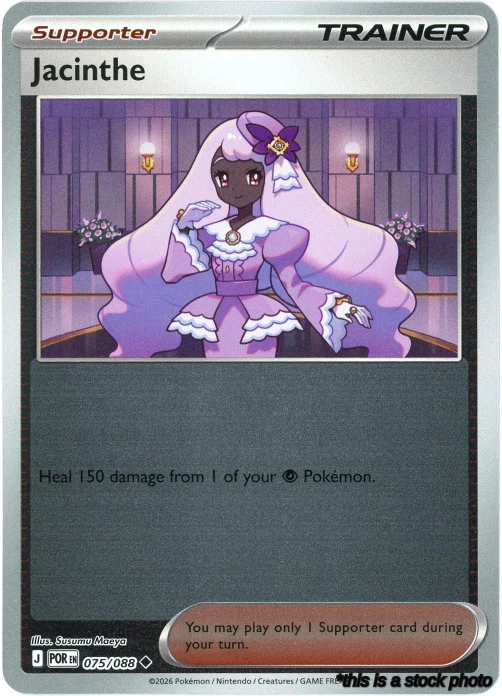 Reverse Holofoil Jacinthe - 075/088 [075/088 Near Mint ]