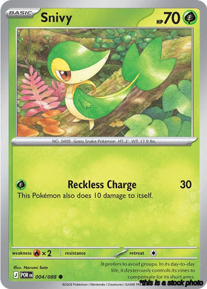 Common Snivy [004/088 Near Mint ]