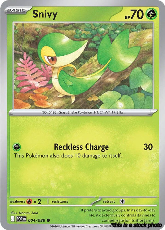 Common Snivy [004/088 Near Mint ]