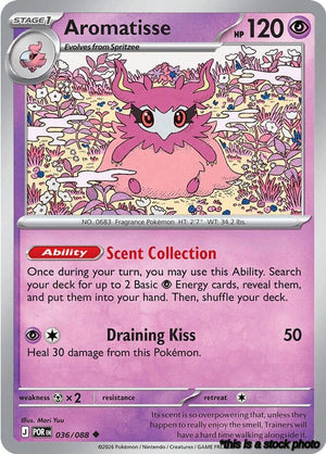 Uncommon Aromatisse [036/088 Near Mint ]
