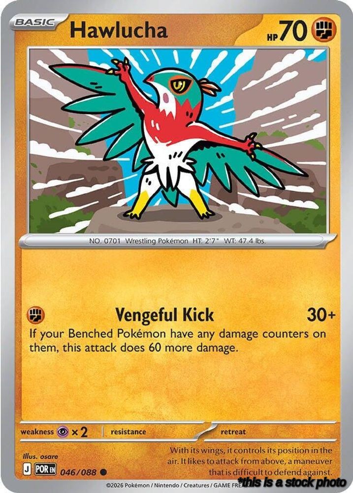Common Hawlucha [046/088 Near Mint ]