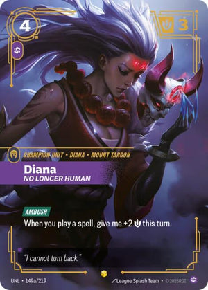 149a/219-UNL Diana, No Longer Human (Alternate Art) Showcase