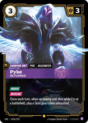 Pyke - Returned (Alternate Art) [145a/219]