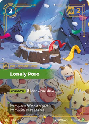 Lonely Poro (Overnumbered) [221/219]