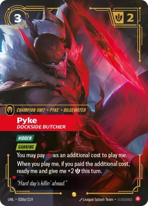 Pyke - Dockside Butcher (Alternate Art) [028a/219]