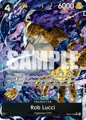 Rob Lucci (Alternate Art) [EB04-048] Adventure on Kami's Island
