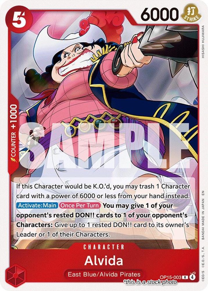OP15-003 Alvida Rare