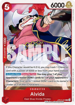OP15-003 Alvida Rare
