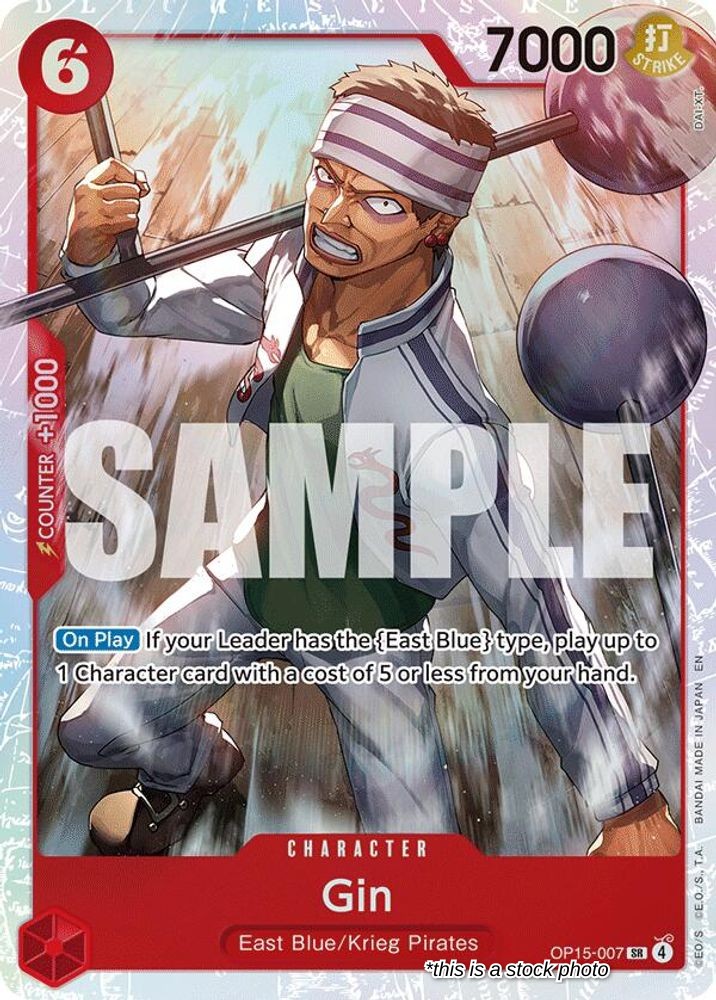 OP15-007 Gin Super Rare