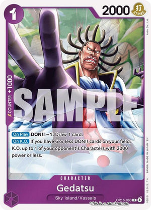 OP15-063 Gedatsu Rare