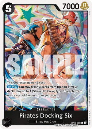 OP15-088 Pirates Docking Six Rare