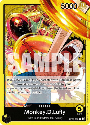 Monkey.D.Luffy (OP15-098) [OP15-098] Adventure on Kami's Island