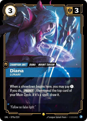 Diana - Lunari (Alternate Art) [079a/219]