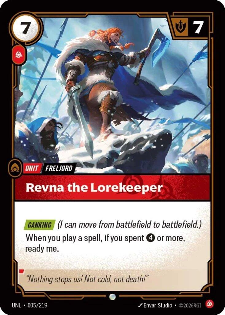 005/219-UNL Revna the Lorekeeper Common
