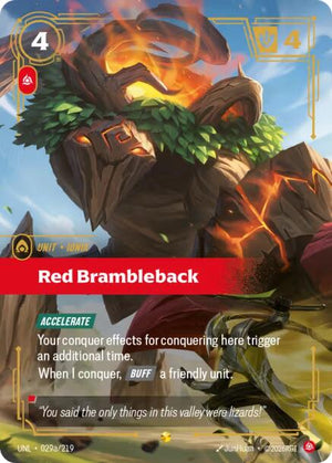 Red Brambleback (Alternate Art) [029a/219]