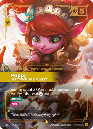 Poppy - Defender of the Meek (Alternate Art) [178a/219]