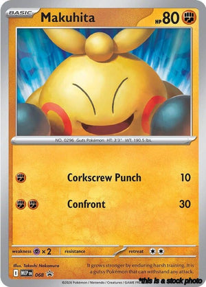 068 Makuhita Promo Holofoil