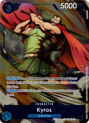 OP15-042 Kyros (Dash Pack) Rare