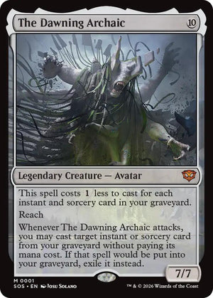 The Dawning Archaic [SOS/1] 2026 Magic: The Gathering