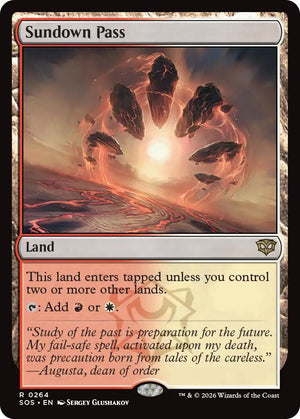 Sundown Pass [SOS/264] 2026 Magic: The Gathering