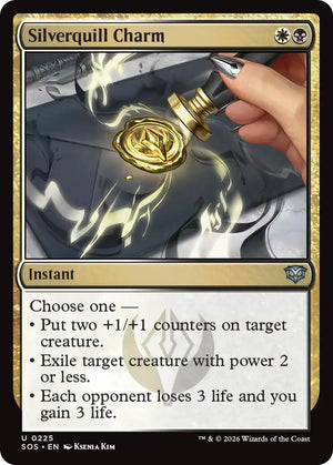 Silverquill Charm [SOS - 225]