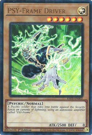 1st Edition PSY-Frame Driver (Ultra Rare) [RA05-EN002 Near Mint] Ultra Rare
