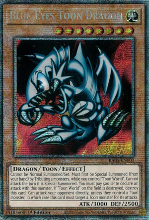 1st Edition Blue-Eyes Toon Dragon [RA05-EN003 Near Mint] Starlight Rare