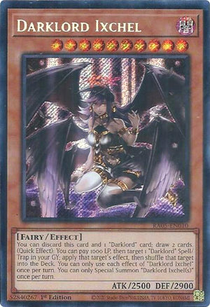 1st Edition Darklord Ixchel (Secret Rare) [RA05-EN010 Near Mint] Secret Rare