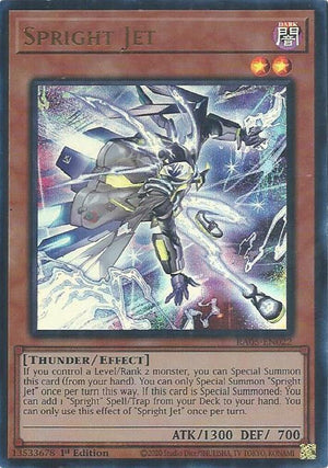 1st Edition Spright Jet (Ultra Rare) [RA05-EN022 Near Mint] Ultra Rare